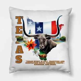 The Texan Spirit Pillow