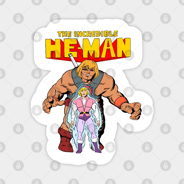 The Incredible He-Man Magnet by ra7ar