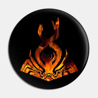 The Fiery Chimaera - variant 2 Pin