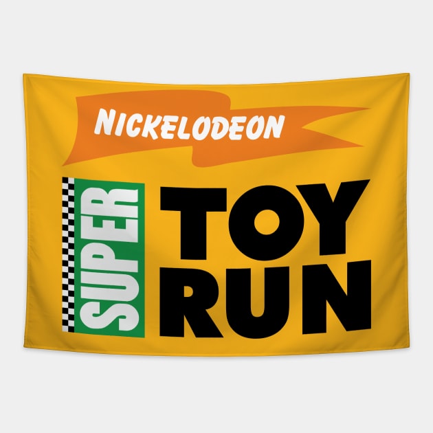 Super Toy Run Tapestry by old_school_designs