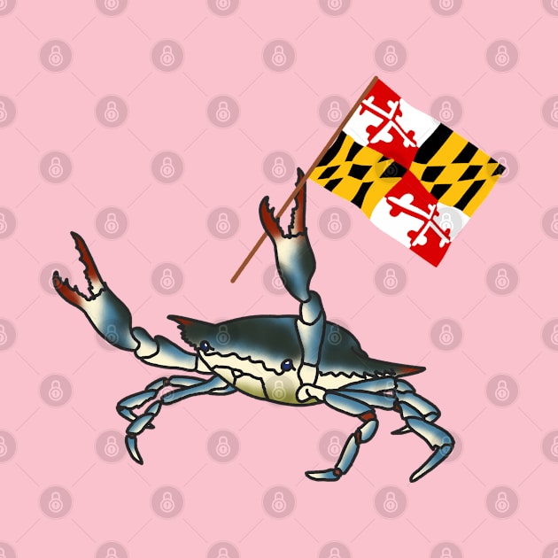 Crabby flag by kmtnewsman