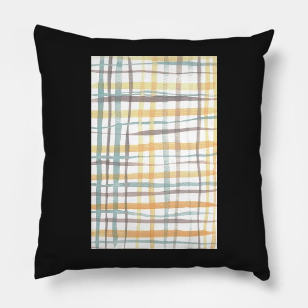 Plaid me at hello Pillow by Kellykubellyboo