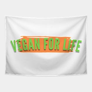 Vegan For Life Tapestry