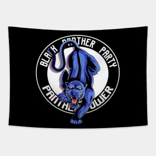 Black Panther Party Logo Tapestry