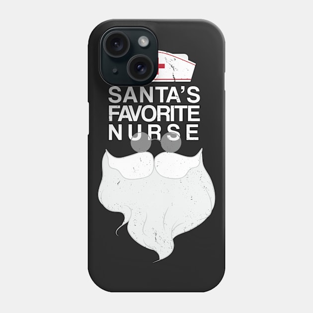 Funny Christmas Santas Favorite Nurse Nurse Santa Nurse T-Shirt Sweater Hoodie Iphone Samsung Phone Case Coffee Mug Tablet Case Gift Phone Case by giftideas