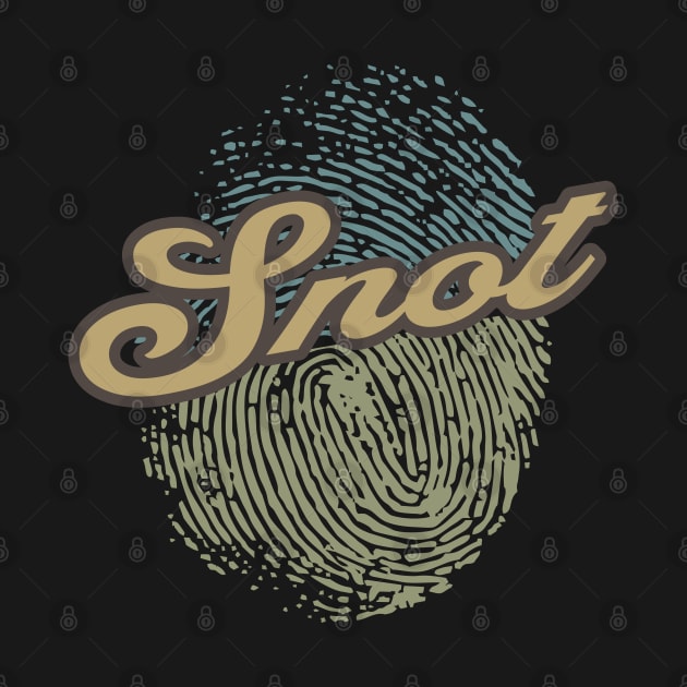 Snot Fingerprint by anotherquicksand