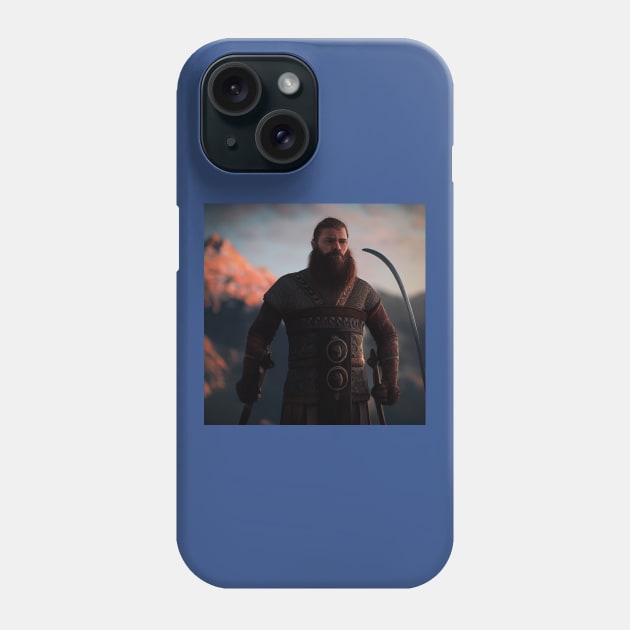 Viking Raider Phone Case by Grassroots Green