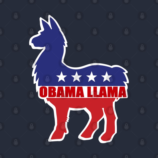 Obama Llama logo by DMBarnham