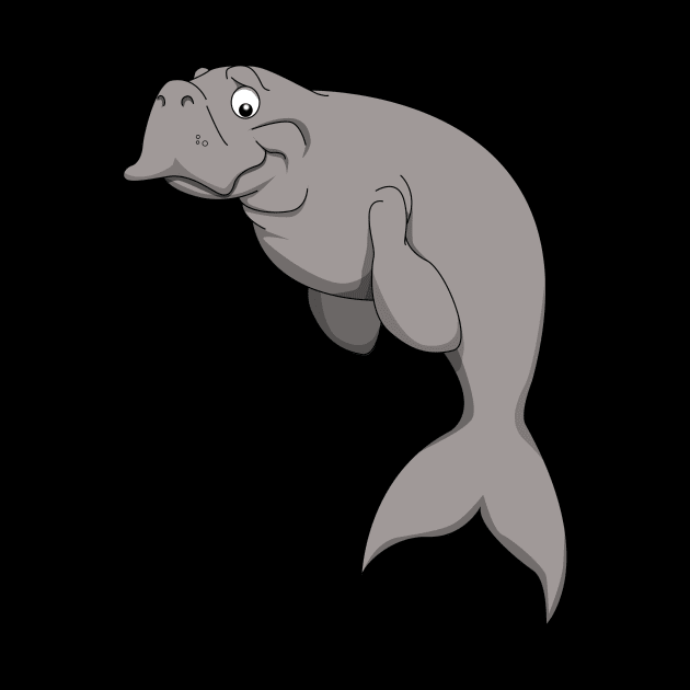 Dugong by Wickedcartoons