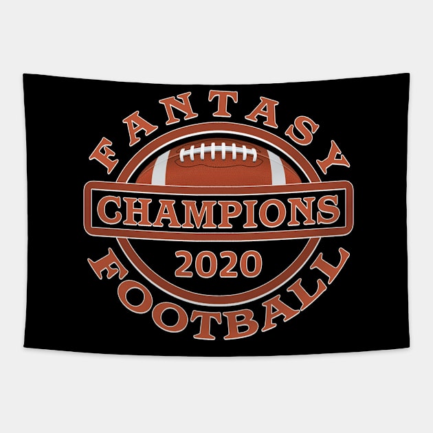 2020 Fantasy Football Champions Tapestry by TeeCreations