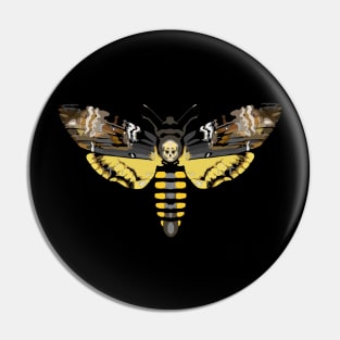 Death Head Moth Pin