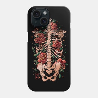 Bones and Flowers - Skull Colors Gift Phone Case