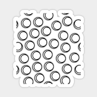 Geometric circles Magnet