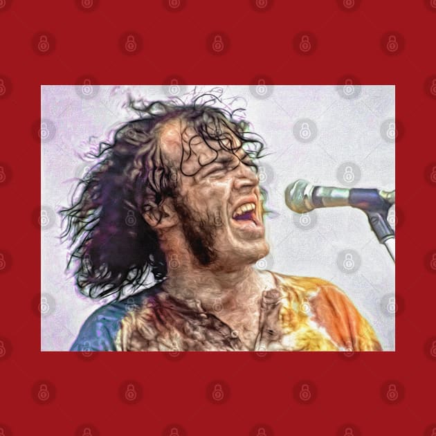 Joe Cocker at Woodstock by IconsPopArt