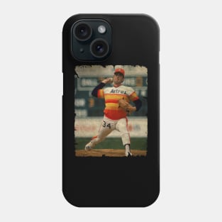 Nolan Ryan in Houston Astros Phone Case