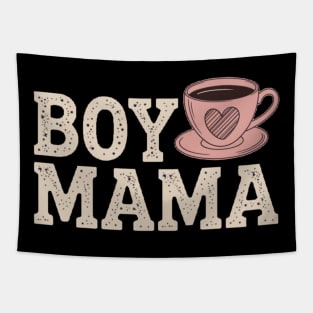 Coffee boy mom Tapestry