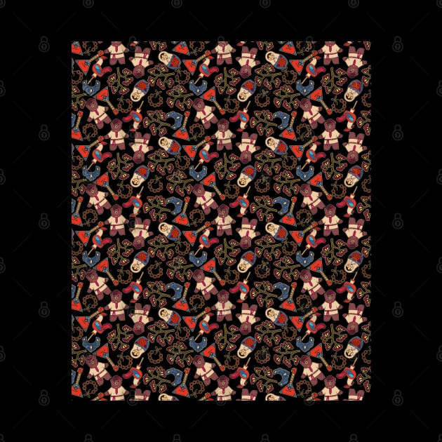 Russian Culture Pattern by okpinsArtDesign