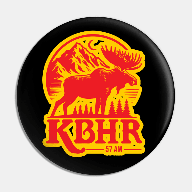 KBHR 57 AM //// Northern Exposure Radio Station Pin by Trendsdk