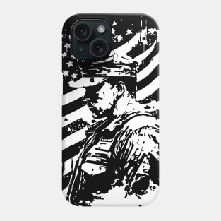 American Soldier Veteran Phone Case