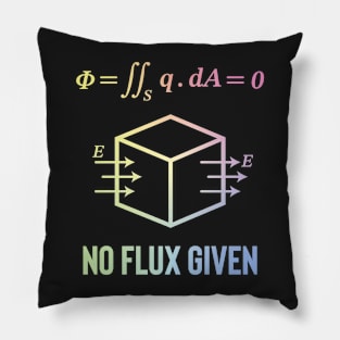 No Flux Given Pillow