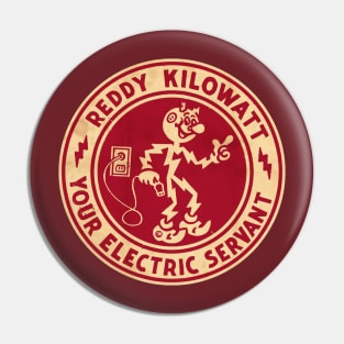 Reddy Killowat Your Electric servant Pin