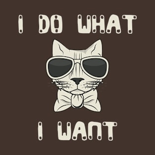 I do what I want T-Shirt