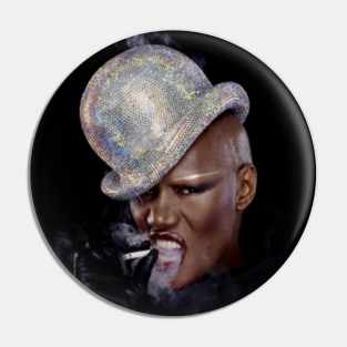 Grace Jones Pins And Buttons Teepublic