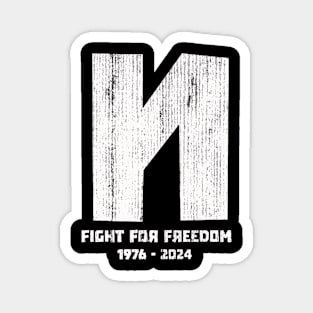 Activism Fight For Freedom Vintage Magnet