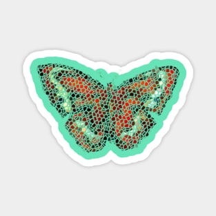 Butterfly Mosaic Magnet