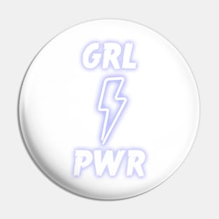 GRL PWR Neon Pin