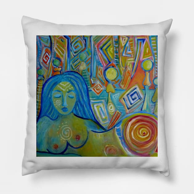 Meditation Pillow by Sarah Curtiss