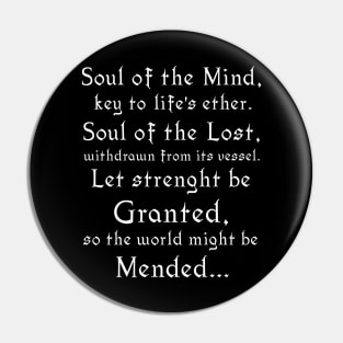 Soul of the mind Pin