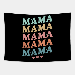 Groovy Mama Retro Vintage New Mom - Mothers day Tapestry