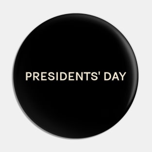 Presidents' Day On This Day Perfect Day Pin