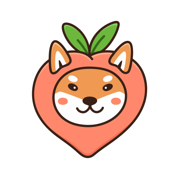 Peach Shiba Inu by Viaire