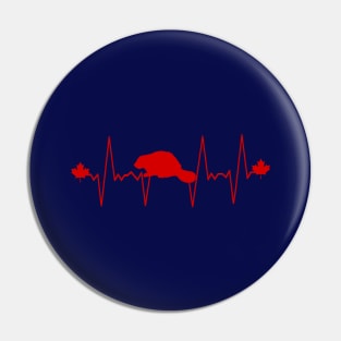 The Canadian Heartbeat Pin