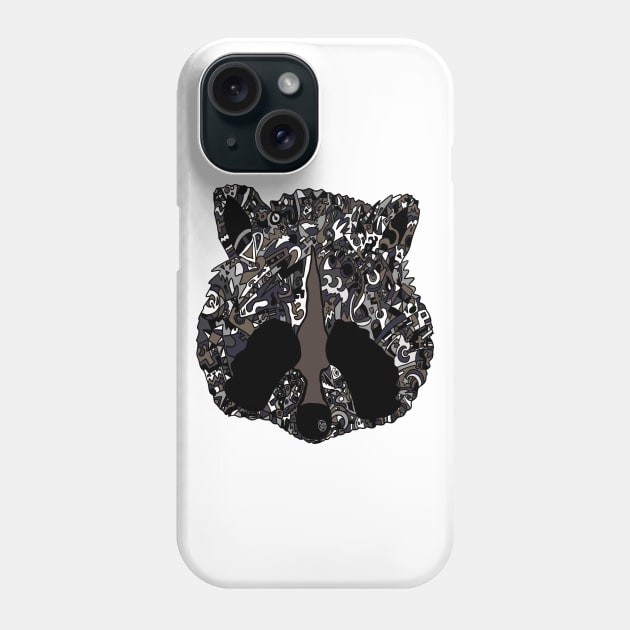 Mind of a Trash Panda Phone Case by Materiaboitv