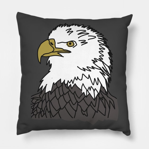 American Eagle Pillow by psanchez