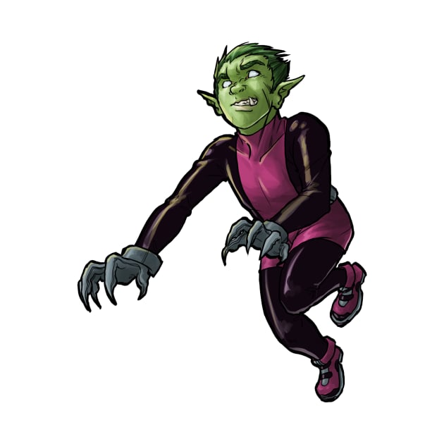 Beast Boy by CandaceAprilLee