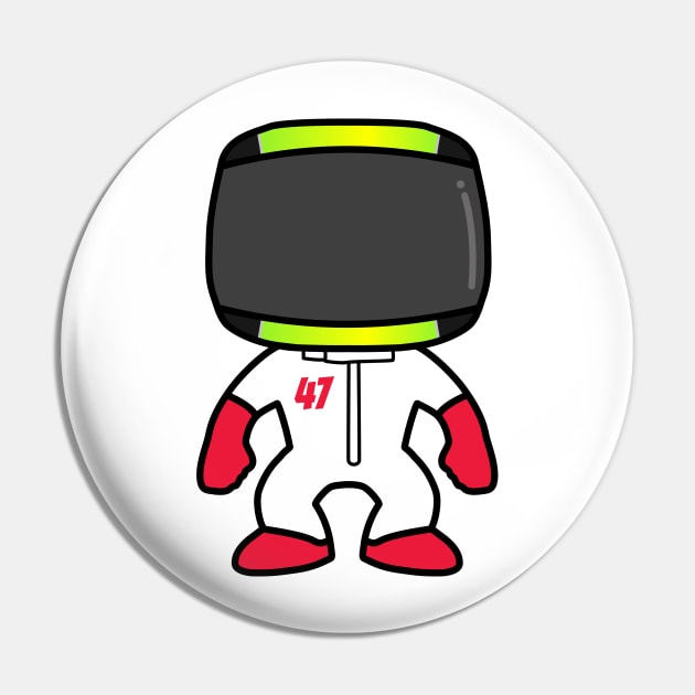 Mick Schumacher Custom Bobblehead - 2021 Season Pin by GreazyL