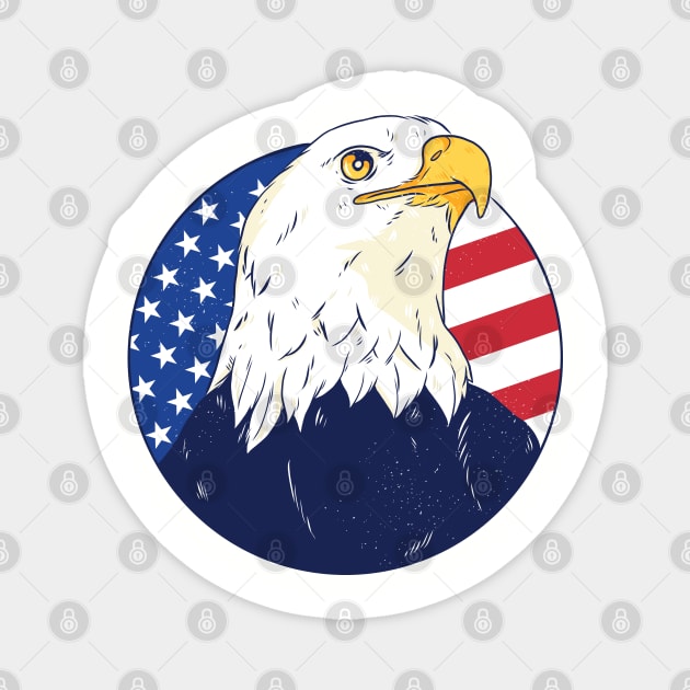 American Eagle Magnet by madeinchorley