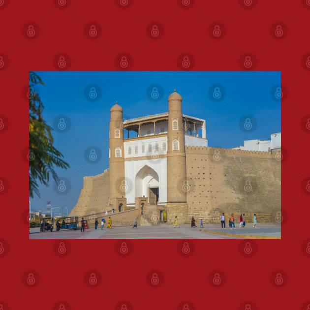 Uzbekistan. Bukhara. Ark of Bukhara. Gate. by vadim19