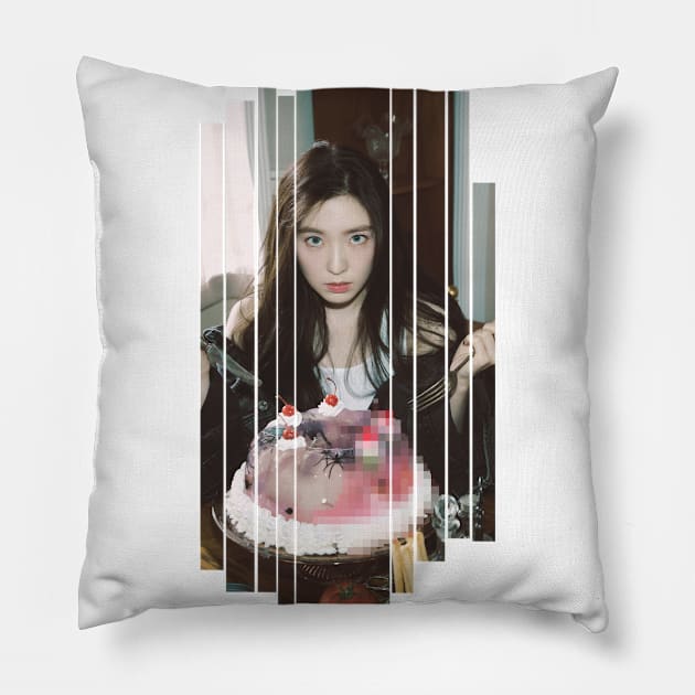 red velvet irene cake Pillow by floverglow