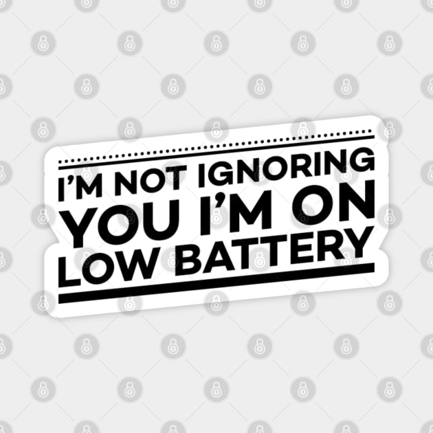 I'm not ignoring you Magnet by NomiCrafts