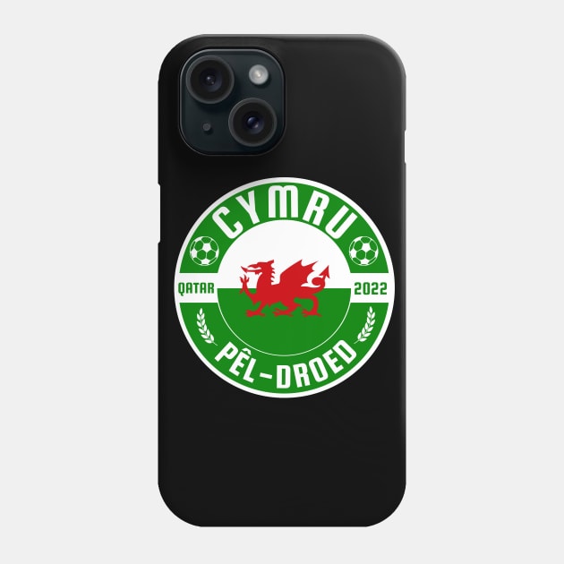 Cymru Football Phone Case by footballomatic