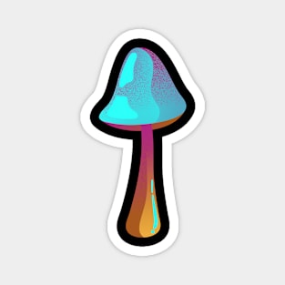 Trippy Mushroom Magnet