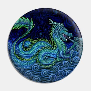 Chinese Azure Dragon Pin
