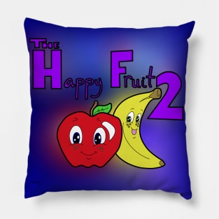 The Happy Fruit 2 Pillow