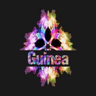 Guinea gift tie dye watercolor T-Shirt