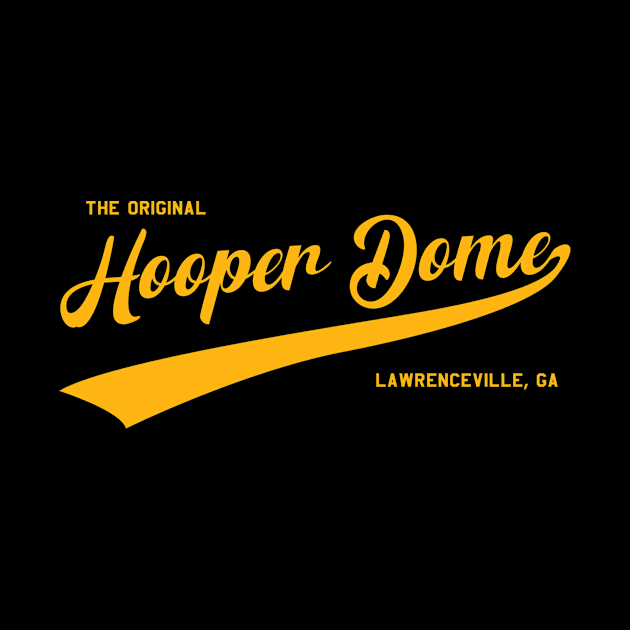 Black Hooper Dome - Lawrenceville, Georgia T-Shirt by Gajake15